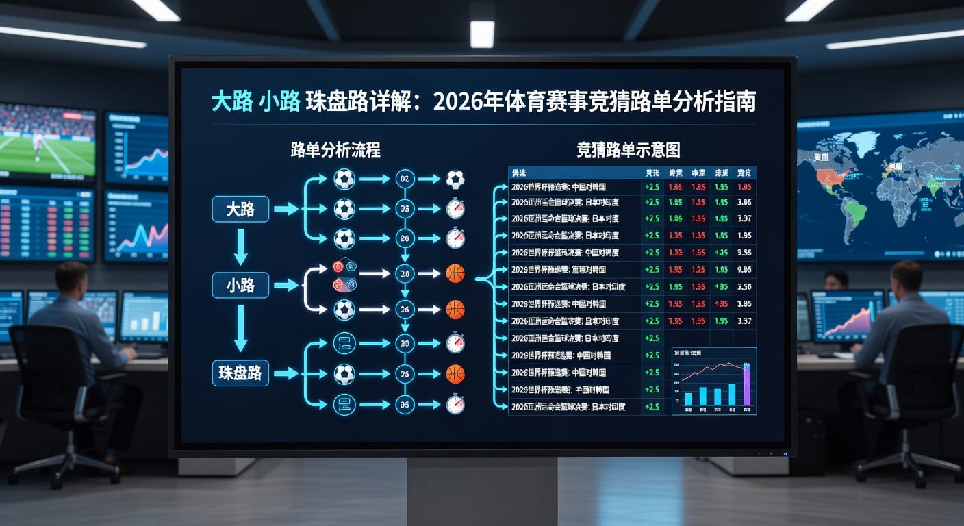 大路 小路 珠盘路：盘口分流实战分析