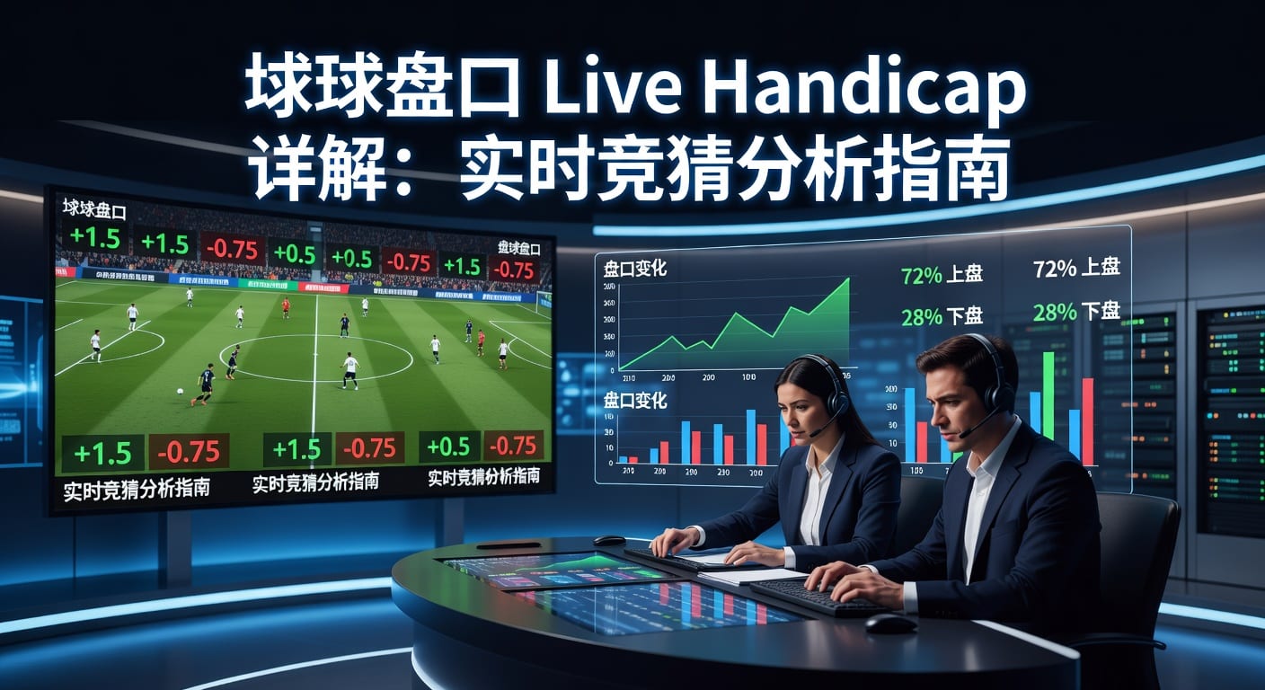 滚球盘口 live handicap：中场盘路分析与实战判断