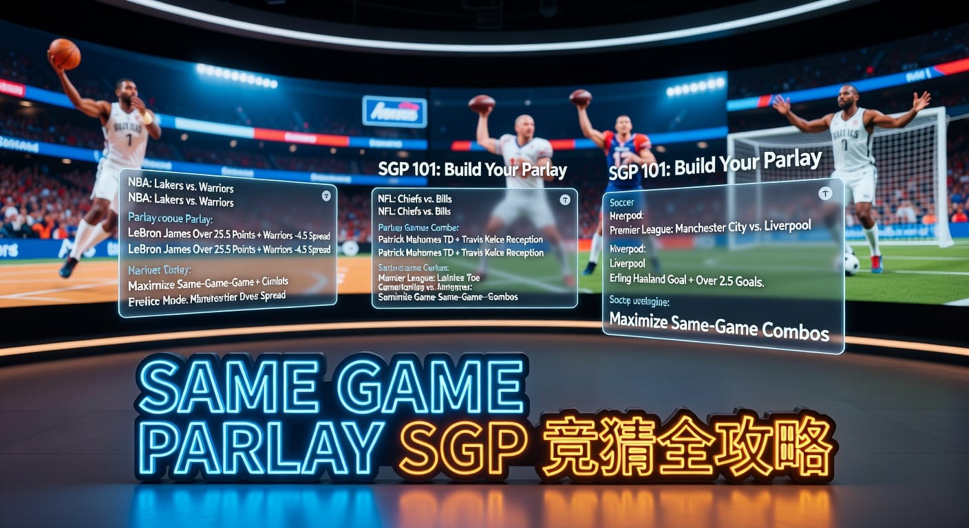 same game parlay SGP 实战解析
