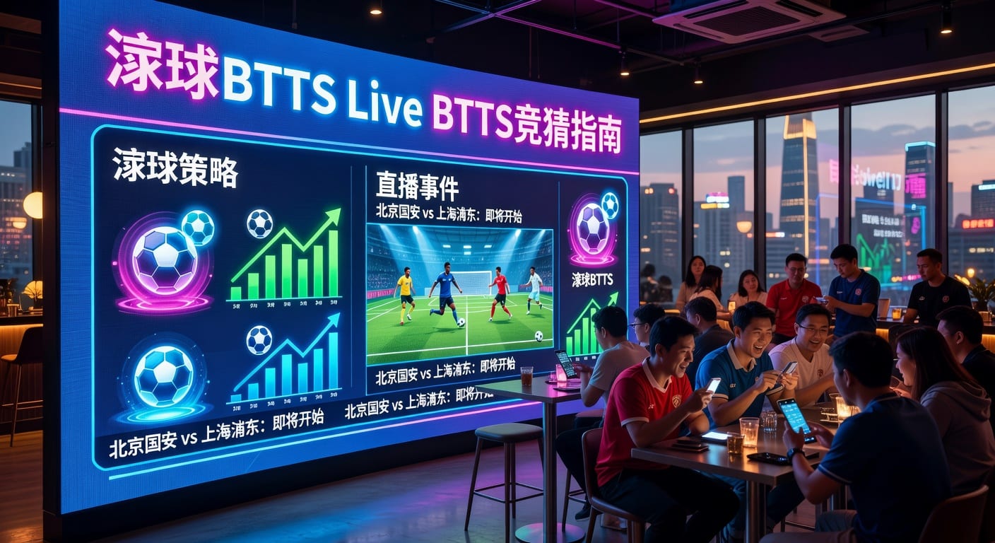 滚球BTTS live BTTS 实战解读与场中判断方法