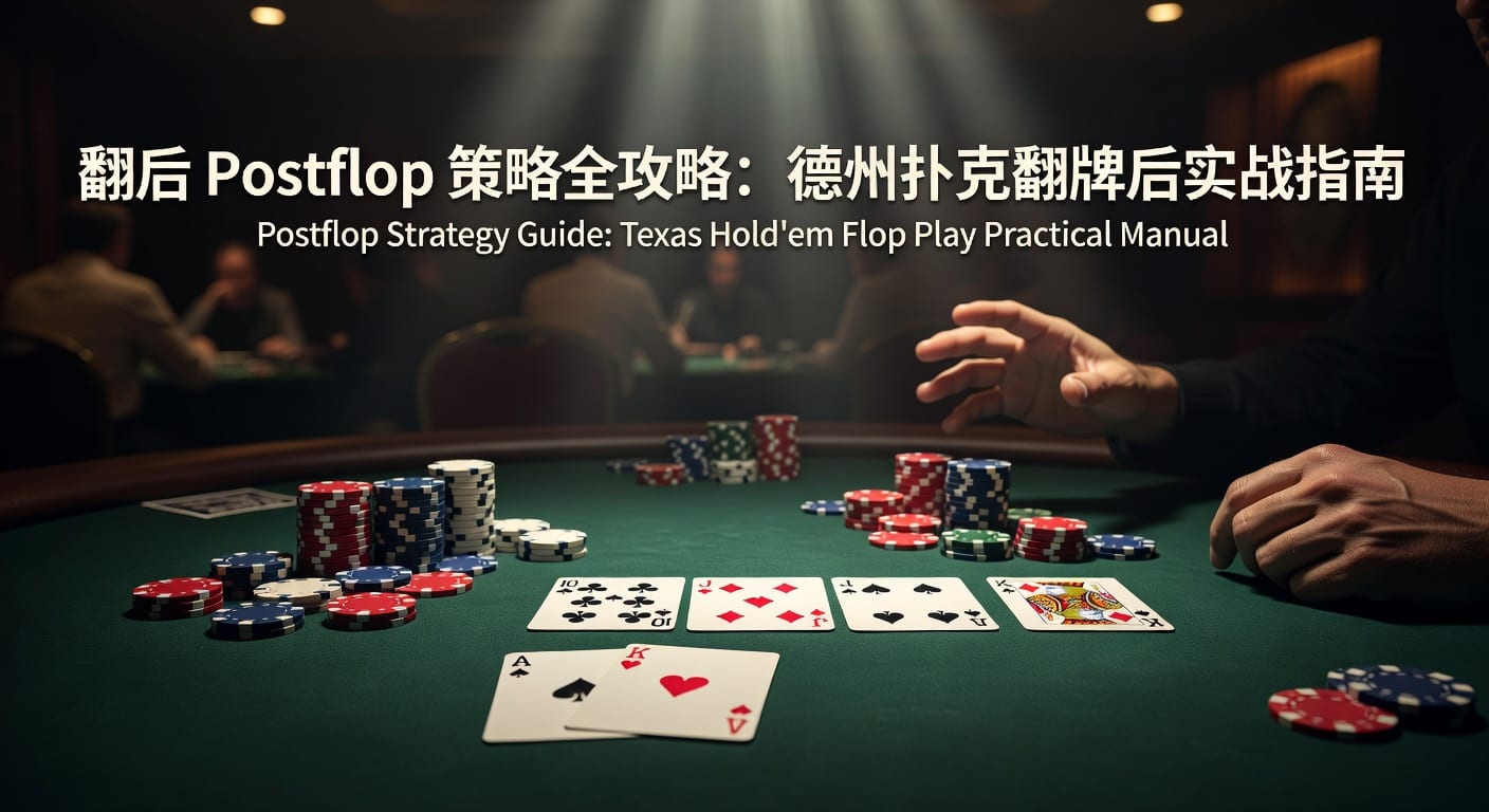 翻后 postflop 实战分析：读牌、下注与范围思路