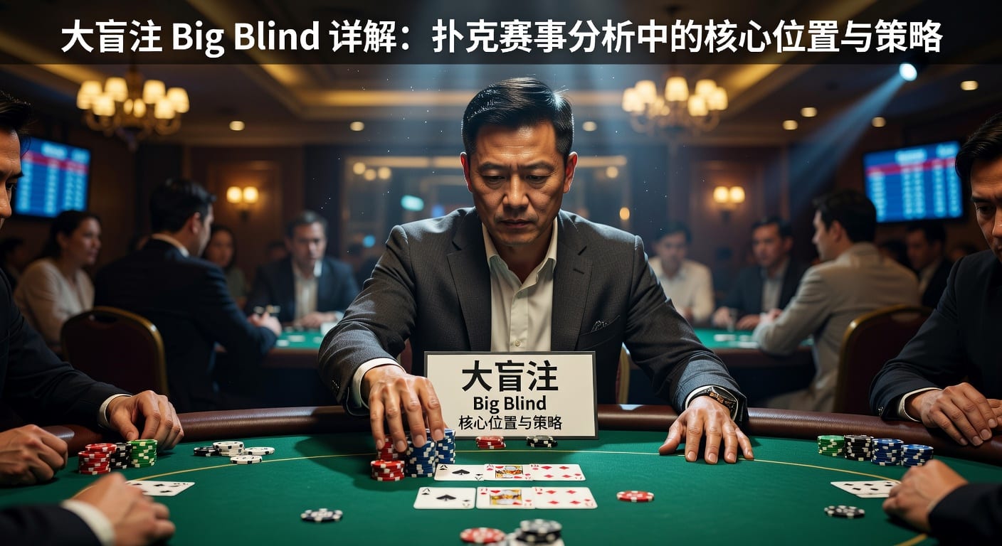 大盲注 big blind 实战解读：位置、策略与筹码管理