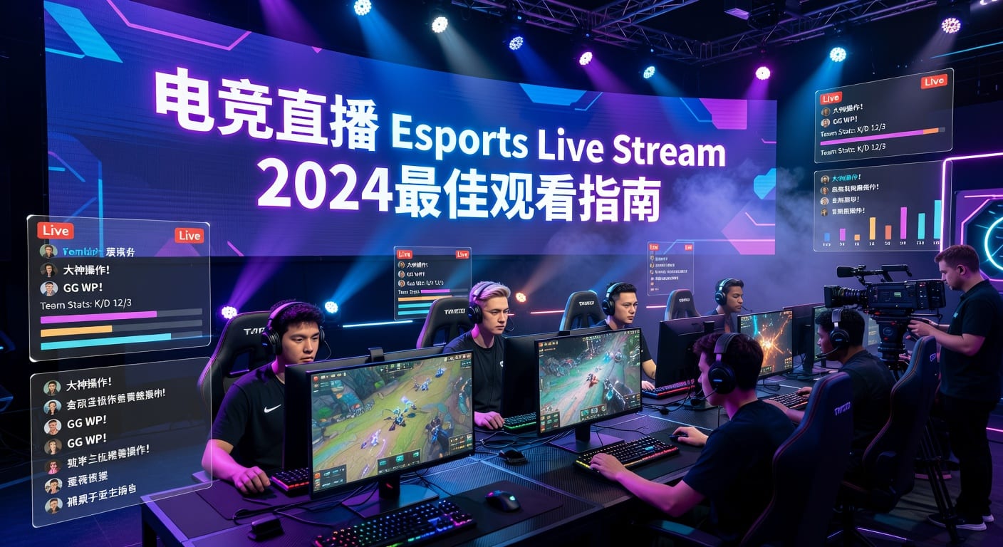 电竞直播 Esports Live Stream 观赛指南