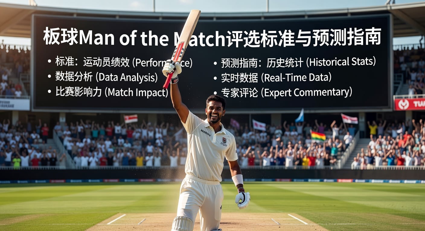 板球Man of the Match评选逻辑与数据解读