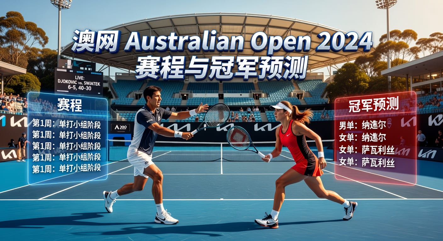 澳网 Australian Open 2026赛前分析：赛程看点与夺冠逻辑